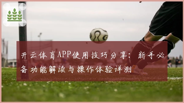 开云体育APP使用技巧分享：新手必备功能解读与操作体验详测